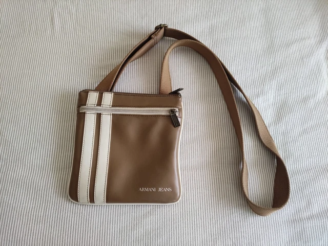 BORSELLO A TRACOLLA Armani Jeans BAG Uomo BEIGE 250X3 V6 CA 37360 EUR 41 00 PicClick IT