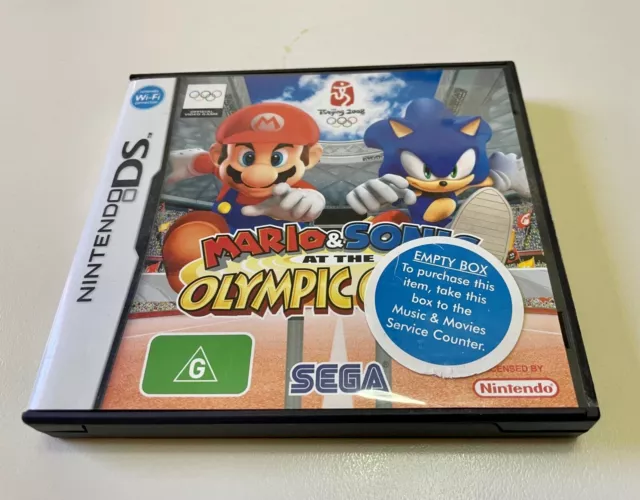 Mario & Sonic at the Olympic Games Nintendo DS PAL ENGLISH PORTUGAL CIB and