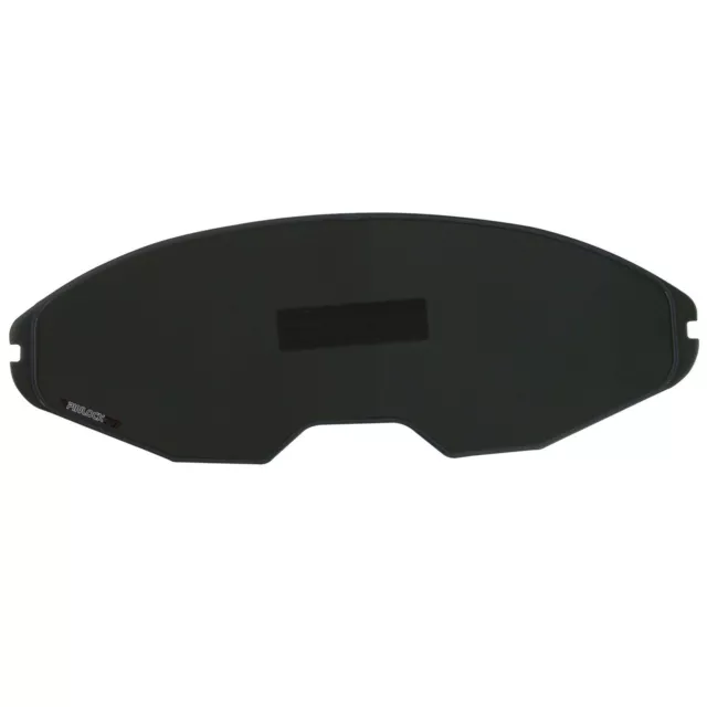 Airoh Commander Helmet 100% Max Vision Pinlock 70 Fog Resistant Lens Light Smoke