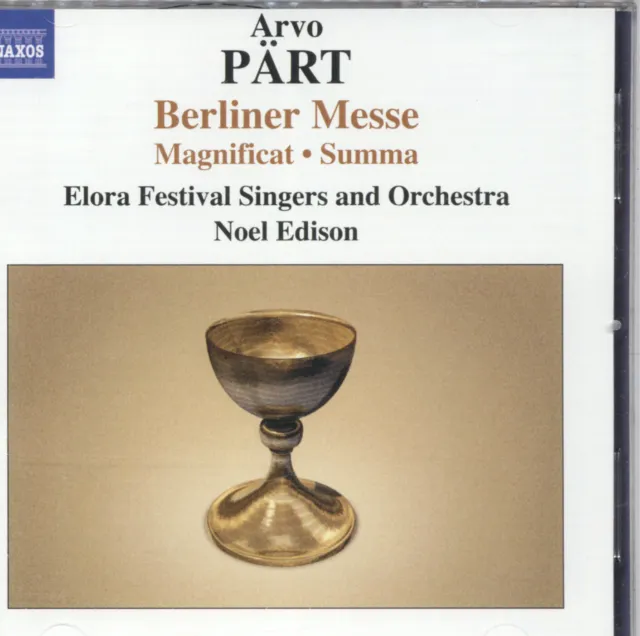 Arvo Pärt - Berliner Messe CD