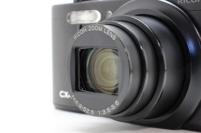 【 NEAR MINT 】RICOH CX4 10.0 MP Compact Digital camera Leather Case From JAPAN 2