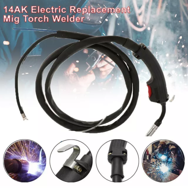 14AK 2.5M Electric Welder Mig Welding Torch Complete Replacement Kits AU