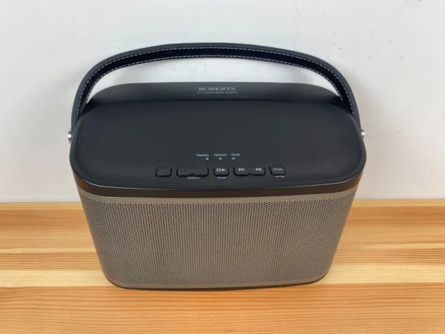 Roberts R-Line R1 Smart Bluetooth Multi Room Speaker System TESTED Black Unit