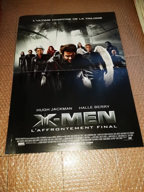 Affiche de cinéma X-men l'affrontement final 40x60 cm