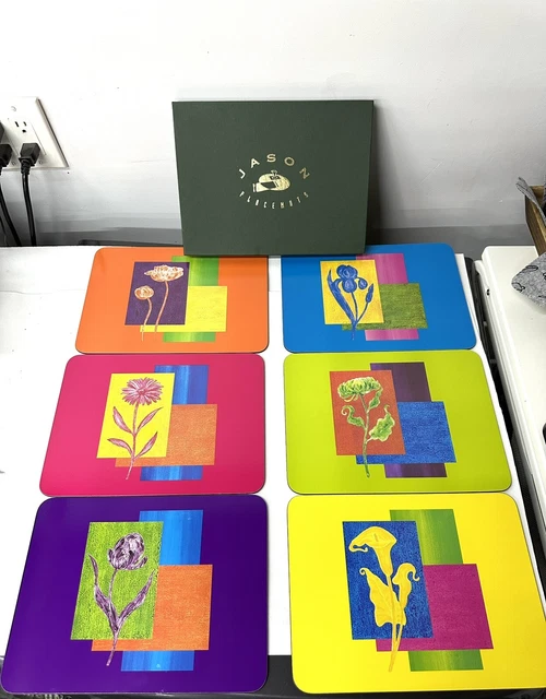 Juego de 6 Jason Placemats Nueva Zelanda con Caja - Dazzle D4224
