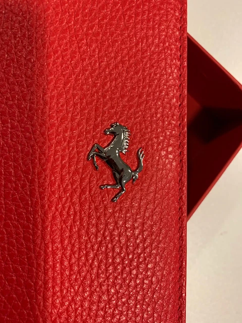 Ferrari / Schedoni / Leather / Leder / Wallet / Agenda / Pouch / Diary / Time