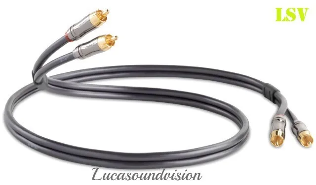 QED PERFORMANCE AUDIO GRAPHITE RCA 0.6m Analogue Interconnects