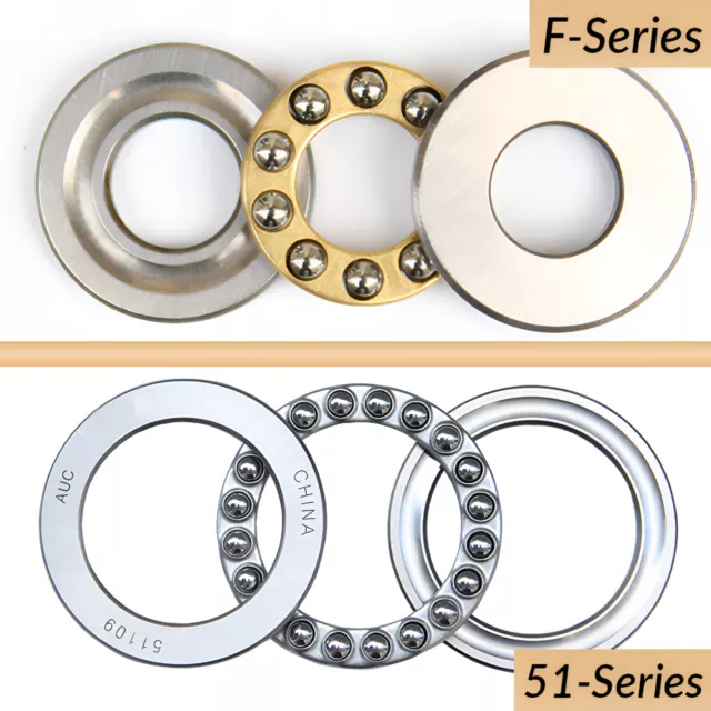 Thrust Ball Bearing High Precision Flat Seat Thrust Ball Bearings 3 Part 2