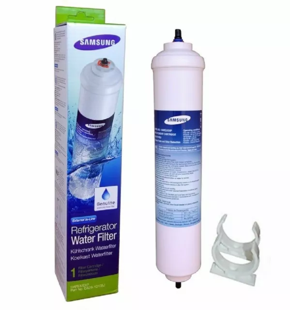 2 x Genuine Samsung DA29-10105J Aqua Pure Fridge water Filter HAFEX/EXP  RS21DCNS