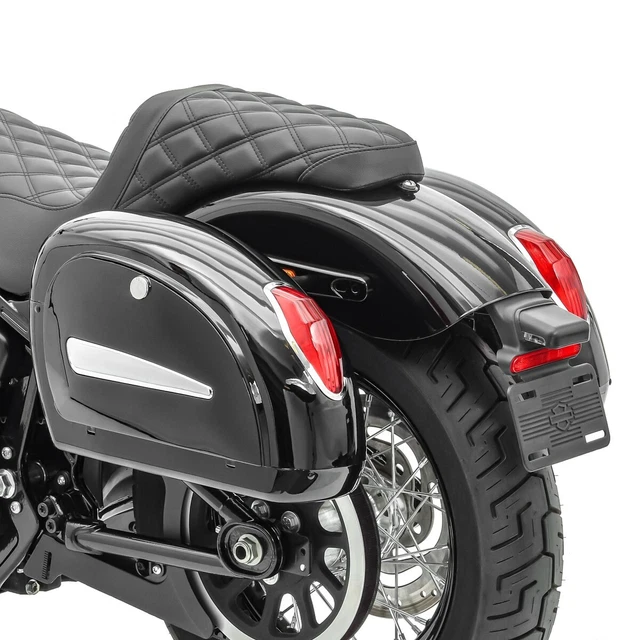 Sacoche Sissybar Pour Triumph Bonneville Et Speedmaster - Marque Craftride - Montage Arrière Selle