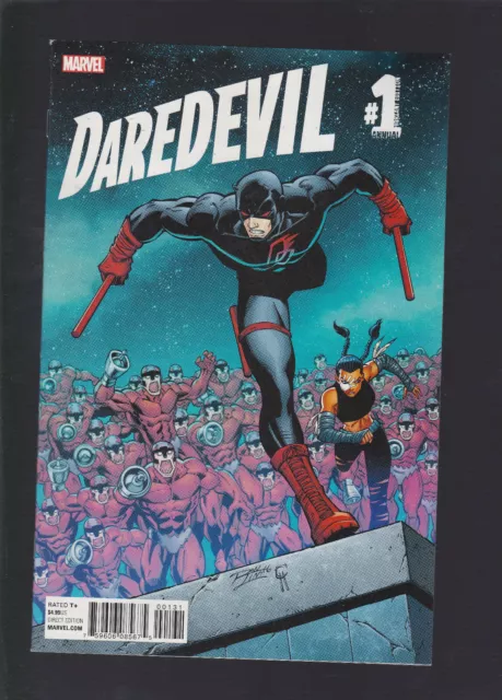 Daredevil Annual #1 2016 Series - The Return of Echo! Variant Ron Lim Cover!