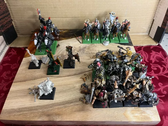 WFB Warhammer Chaos Warriors Army Games Workshop Slaves Darkness Chariot AOS GW