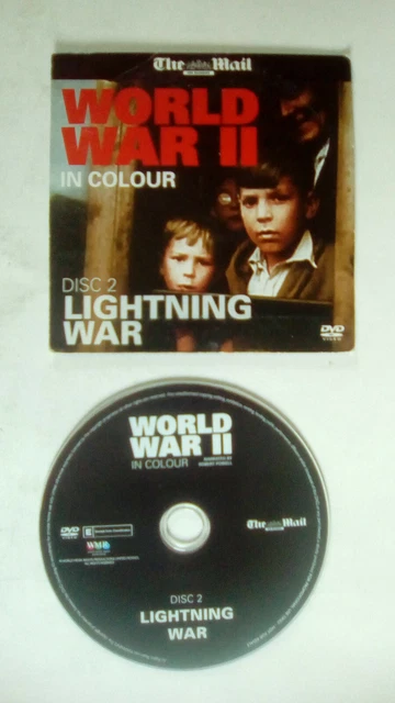 WORLD WAR II In Colour Disc 2 Lightning War Daily Mail Promo DVD £2.99 ...