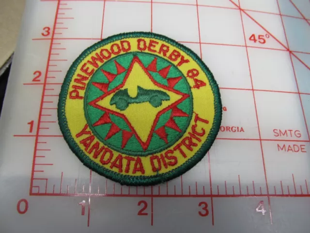 Yandata District collectible 1984 Klondike Dderby patch (b46)