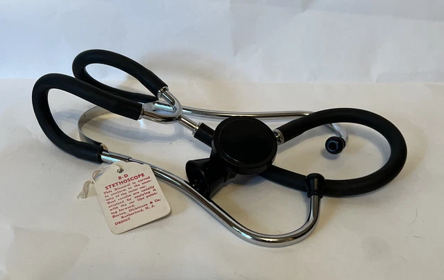 Vintage Fleischer Dual B-D Stethoscope No. 5209