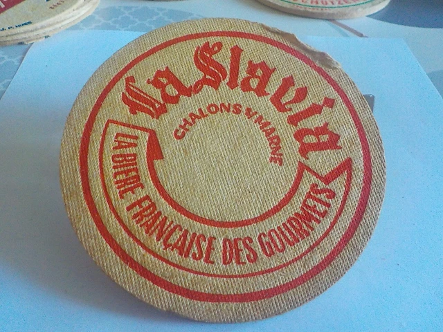 1 Sous Bock Biere Slavia   Brasserie La Comete