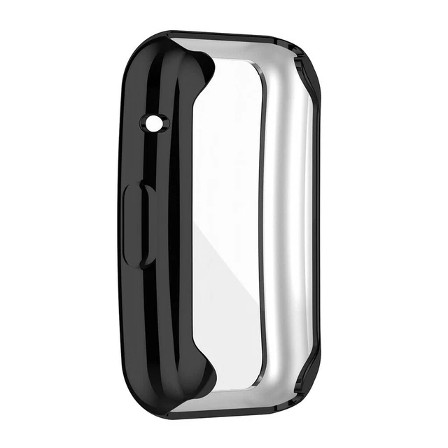 Schutzhülle für Huawei Watch Fit Full Cover Case Screen Protector schwarz TPU 3