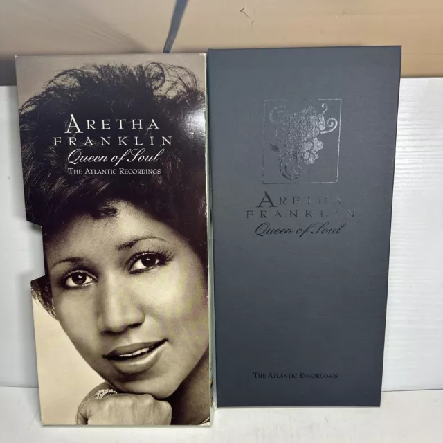 Aretha Franklin. Queen of Soul. The Atlantic Recordings. 4 Disc Set With Book G2