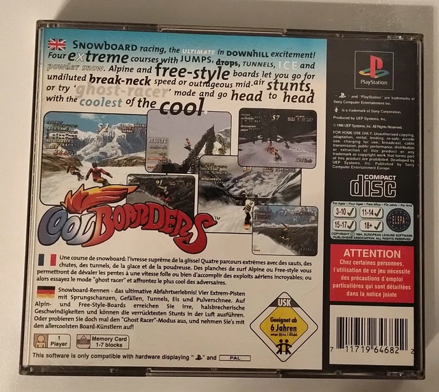 Cool Boarders 2 - PS1 Complet Version Française PlayStation Sony