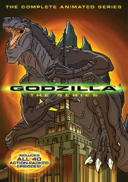 Godzilla The Complete Animated Series 1 2 40xEpisodes Season New Region 1 DVD