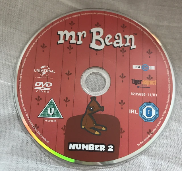MR BEAN ANIMATED, Disc Number 2 From Box Set, DISC ONLY, NO CASE OR