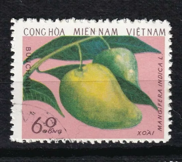 Timbre(s) oblitéré(s) Viet Nam  année Fruits Mangue réf 9235