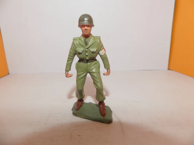 Soldats Starlux 1:32 – Brancardiers Service De Santé Armée Française – 2e GM – Très Bel état