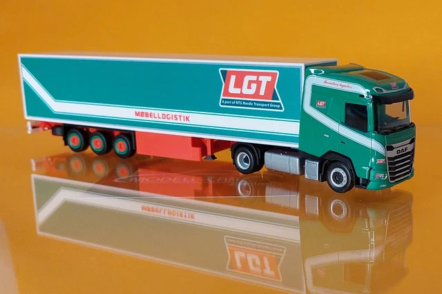 HERPA, DAF XG+ 4x2 avec remorque frigo 3 Essieux J.M. DRIEBERGEN