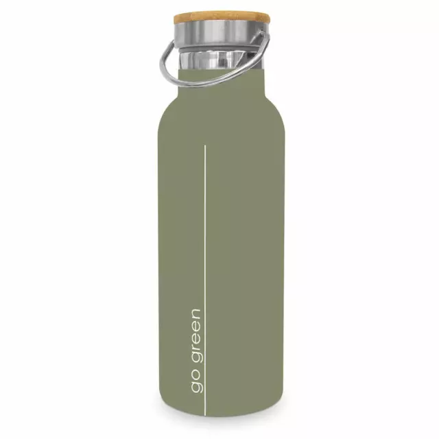 PPD Pure Go Green Steel Bottle Thermoflasche Iso Flasche 500ml