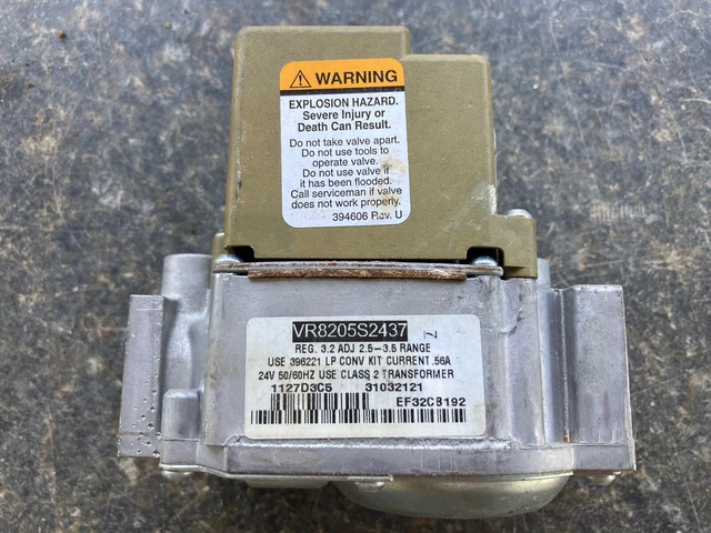 VR8205S2437 EF32CB192 Honeywell Furnace Gas Valve FREE SHIPPING! 235