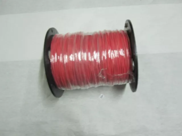 1000ft 14AWG Solid Bare Copper 2 Conductor Shielded Plenum Red, Fire Alarm Cable
