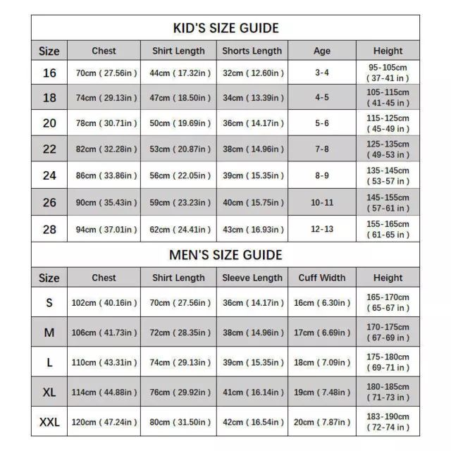 Boys Kids Kits 23/24 Girls Mens Foot Training Ball Full Strip Shorts/Shirt/Sock 2