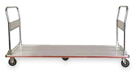 Zoro Select 2Plg8 Folding Handle Platform Truck,660 Lb.