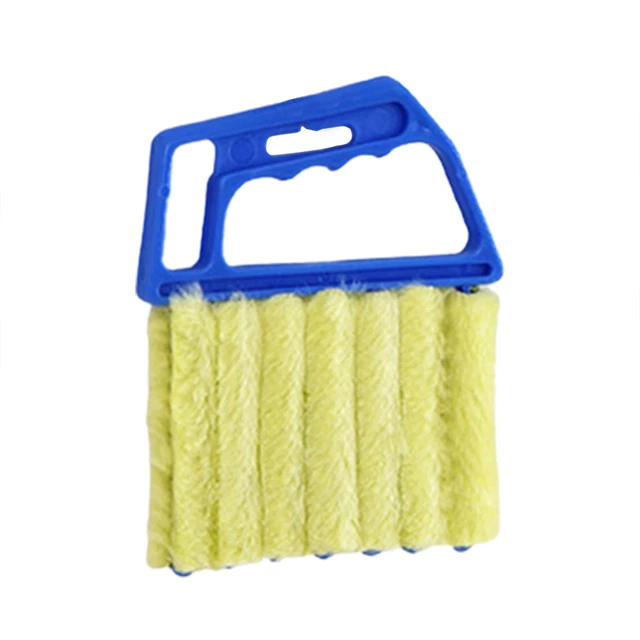 Shutter Cleaner Convenient Washable Household Microfibre Shutter Clean Brus Blue