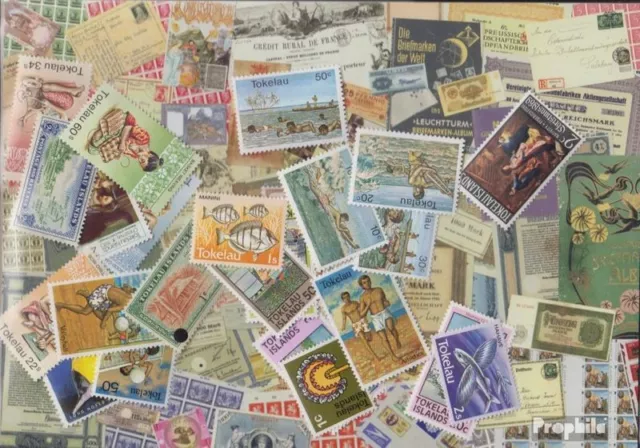 Tokelau Timbres 150 différents timbres