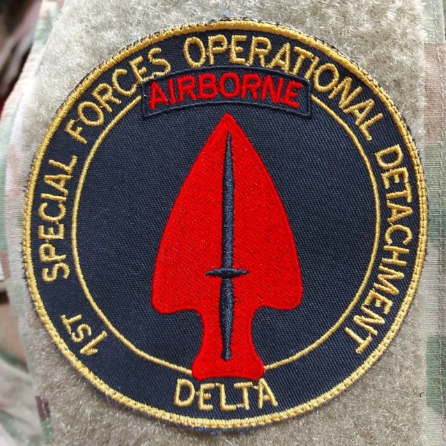 1st Special Forces Operational Detachment Airborne Delta Klett Patch Army