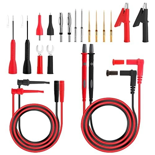 Câble de Test pour Multimètre Kit de Fils de Test pour Multimètre Contient de...