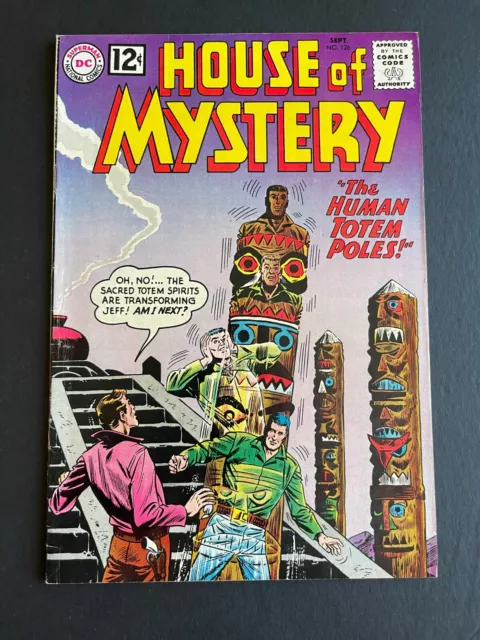 House of Mystery #126 - The Human Totem Poles (DC, 1962) F/VF