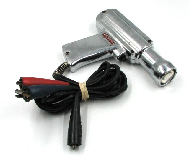 Vintage Kal-Lite 6/12V Timing Light Kal-Equip made in Otsego Michigan