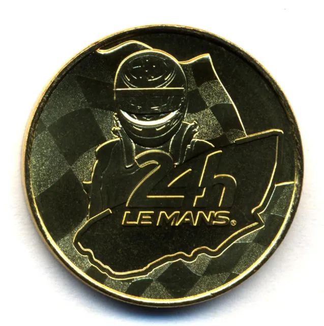 72 LE MANS Circuit des 24 Heures, Pilote et drapeau, 2024, Monnaie de Paris