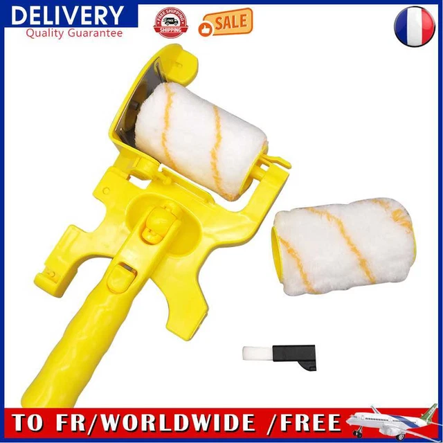 Paint Edging Tool Clean-Cut Edger Roller Painting Brush for Wall Ceiling Brush
