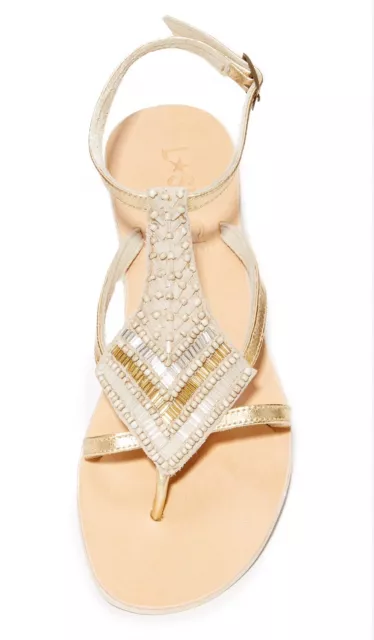 L*SPACE By Cocobelle Beaded Arrow Sandals  - Women’s Size 8.5