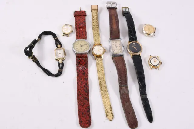 J27F19- Konvolut alte Damen Armbanduhren