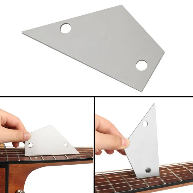 Stainless Steel Guitar Electric Bass Fret Level Leveling Rocker Luthier Tool