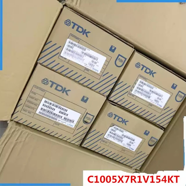 10000pcs TDK SMD Capacitor C1005X7R1V154KT 0402 150nF 35V 10% X7R