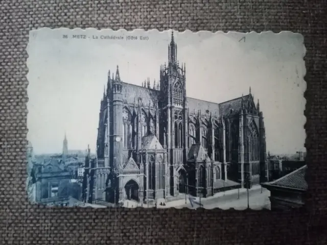 Cpa Metz La Cathedral