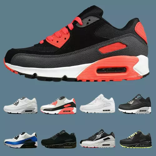 Mens Shock Absorbing Running Trainers Casual Lace Gym Walking Sports Shoes |301