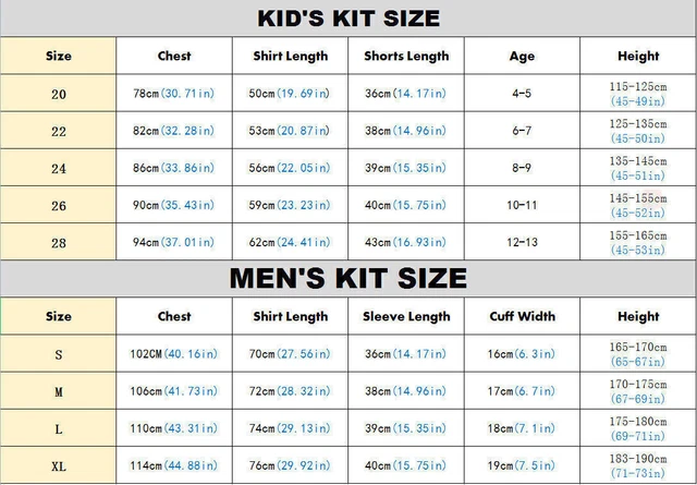 23-24 Adults Kids Kits Training Suits Short Shirt+Shorts+Sock Sports Sets we 2