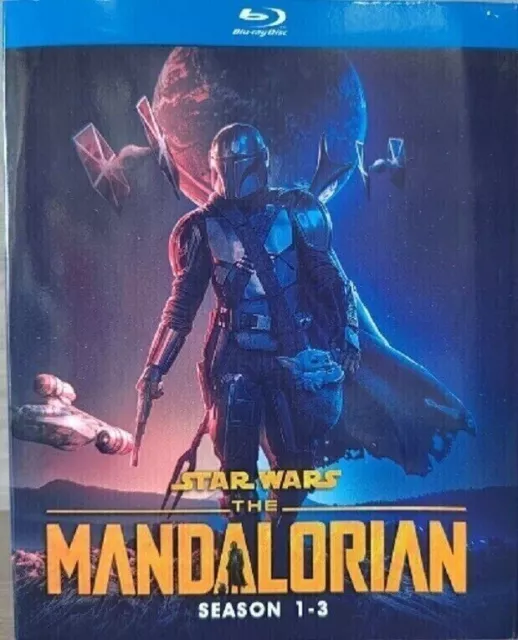 New Star Wars The Mandalorian Seasons  1-3 [Blu Ray]