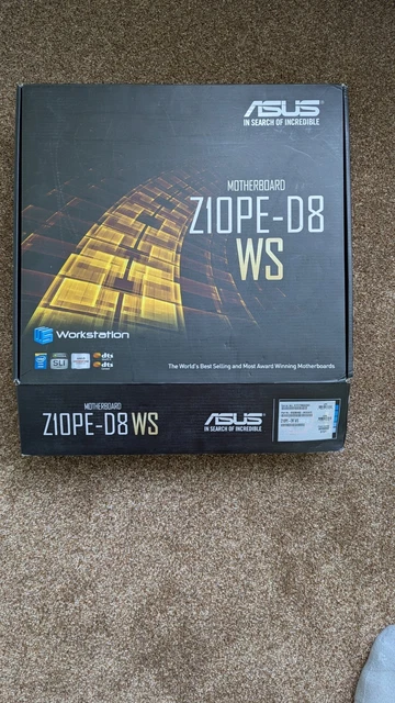 ASUS Z10PE-D8 WS Motherboard DDR4 ECC 128GB RAM No Xeon E5